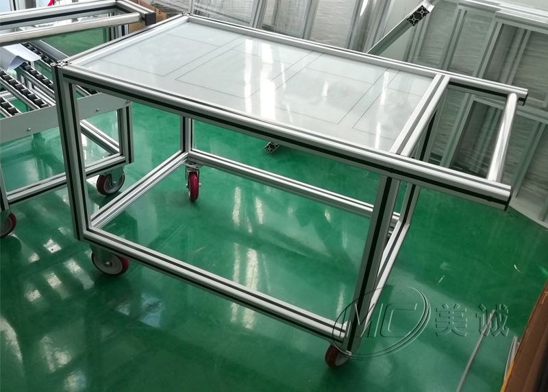 鋁型材小車成品，離不開(kāi)模型圖的幫助